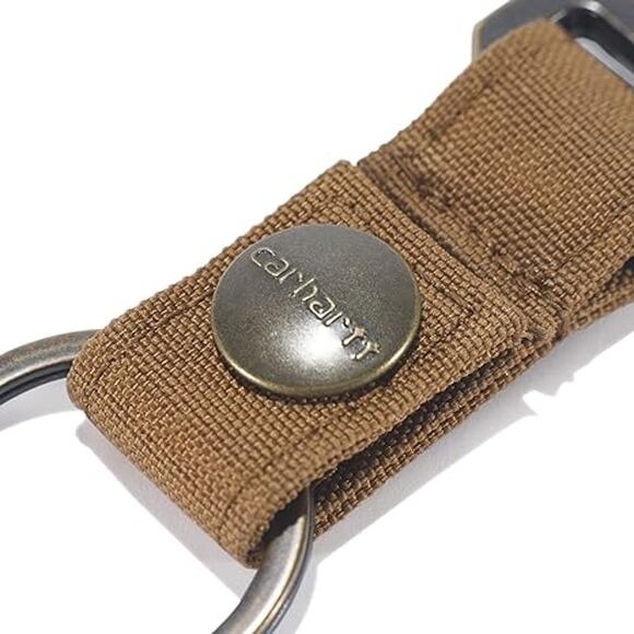 Unisex Nylon Duck Key Keeper Durable Keychain with Self-Locking Clip - Picture 2 of 4